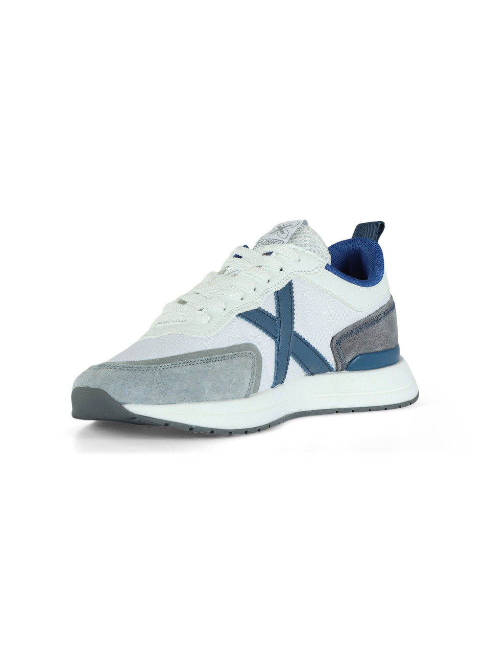 BIANCO | Sneakers in pelle e tessuto SPEED 16