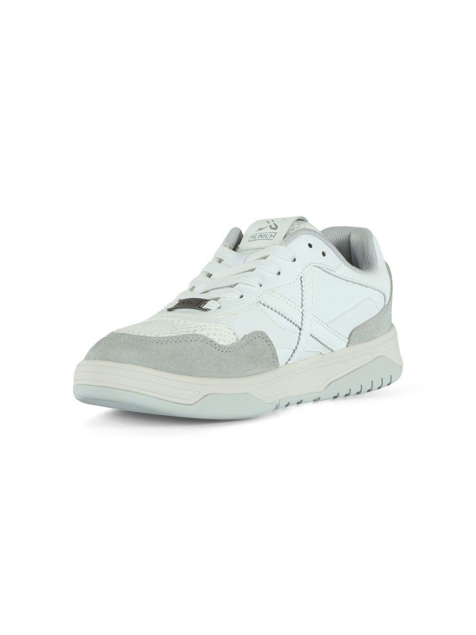 BIANCO | Sneakers in pelle e mesh TENNEZ MAN 08