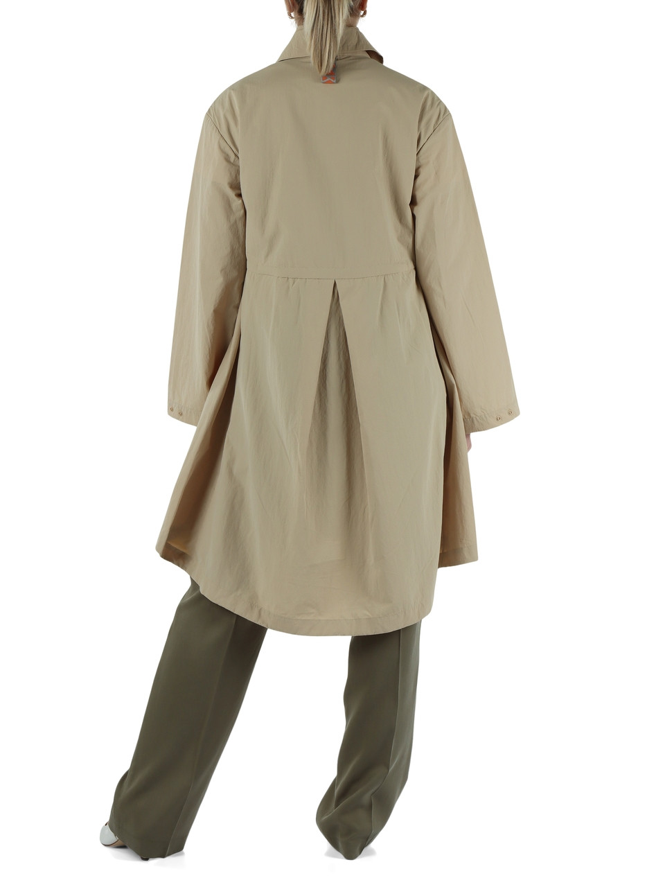 BEIGE | Giacca lunga svasata ALISMA Caution