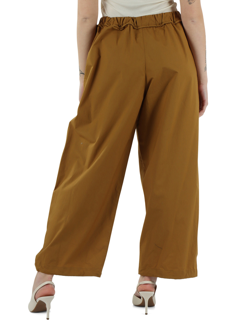 HELLBRAUN | OGLIASTRA Hose aus Baumwollpopeline