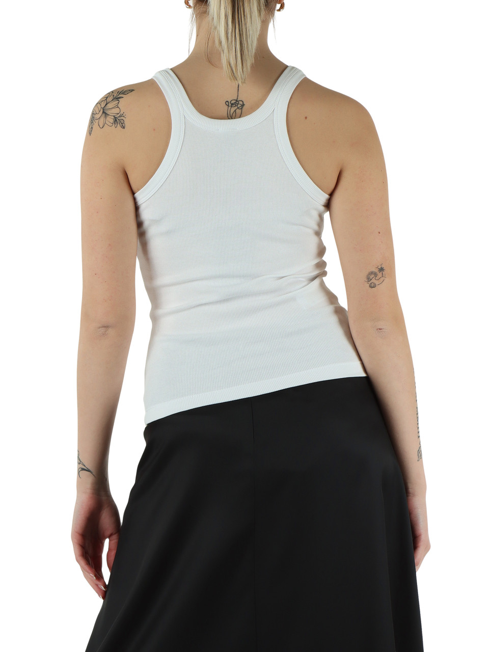 BIANCO | Canotta in cotone BLUE LAGOON