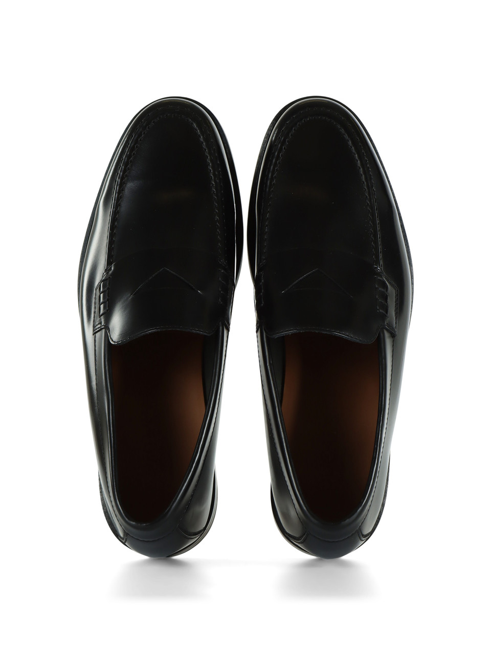 NERO | Mocassino in pelle con mascherina