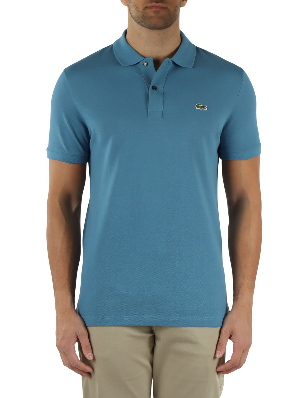 HELLBLAU | Polo L.12.12 Slim Fit aus Baumwoll-Piqué