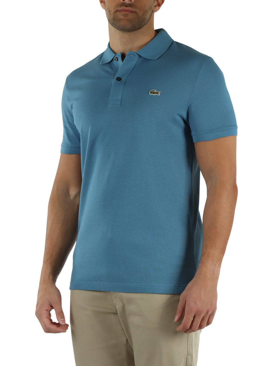 HELLBLAU | Polo L.12.12 Slim Fit aus Baumwoll-Piqué