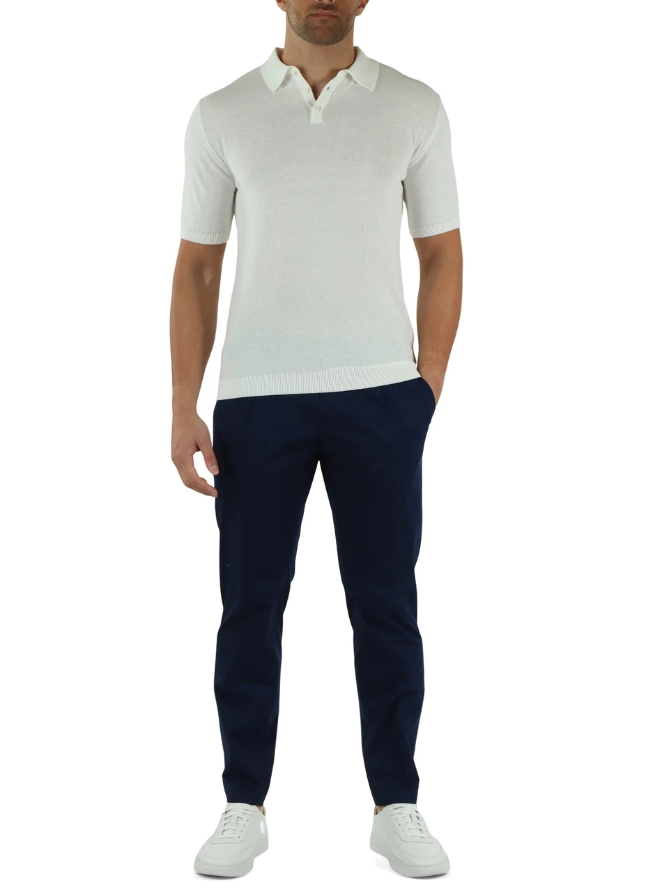 BLU | Pantalone BERLINO in cotone stretch