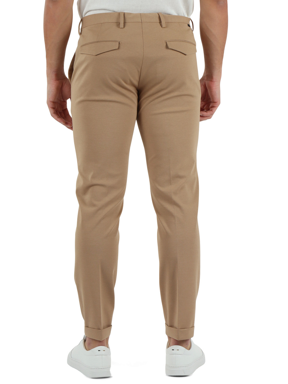 BEIGE | Pantalone slim fit SASA in cotone stretch