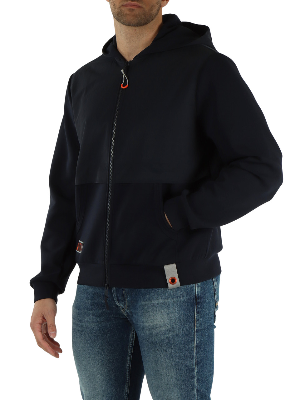 Dunkelblau | Zip-Hoodie TRIVIAL BMAT