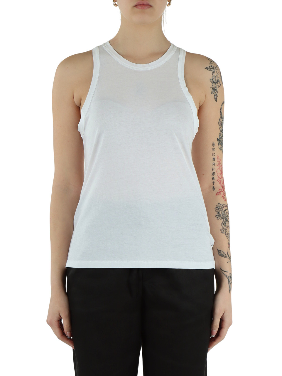 WEISS | Regeneratives Baumwolltanktop MINDEN