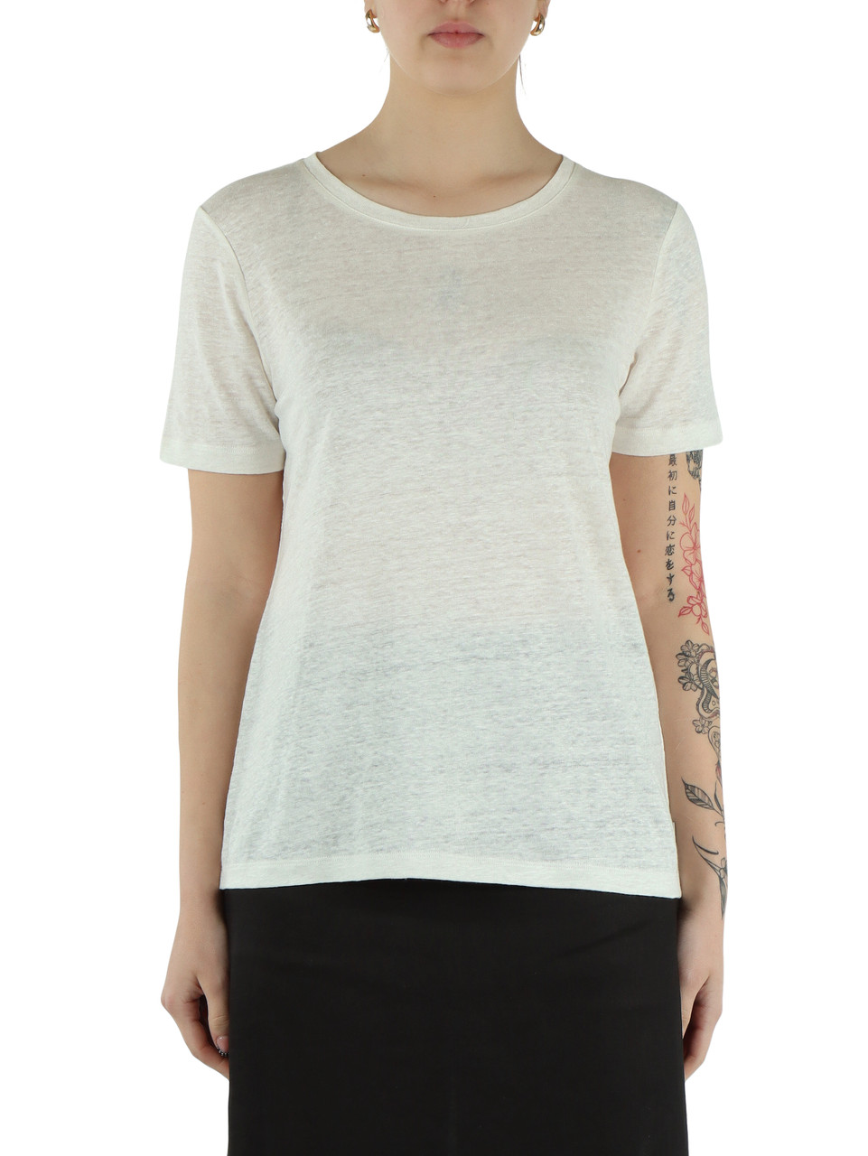 SAHNE | Leinen-T-Shirt LANE