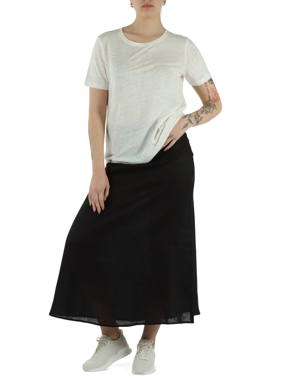 SAHNE | Leinen-T-Shirt LANE