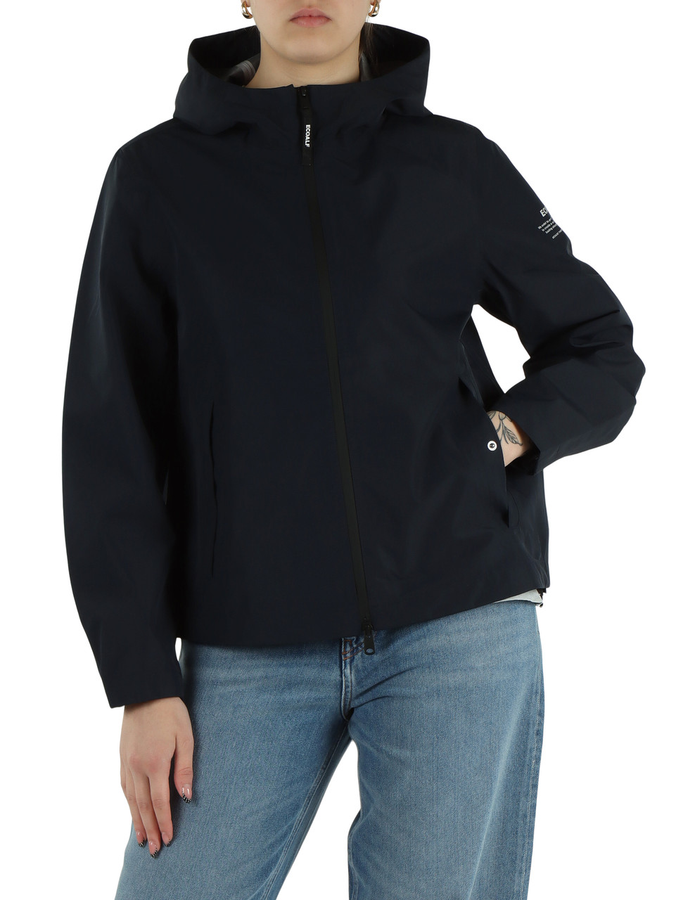 Dunkelblau | VENIS Jacke aus 3-lagigem wasserdichtem Stoff