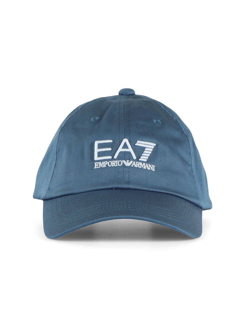BLU CHIARO | Cappello in cotone con ricamo logo frontale