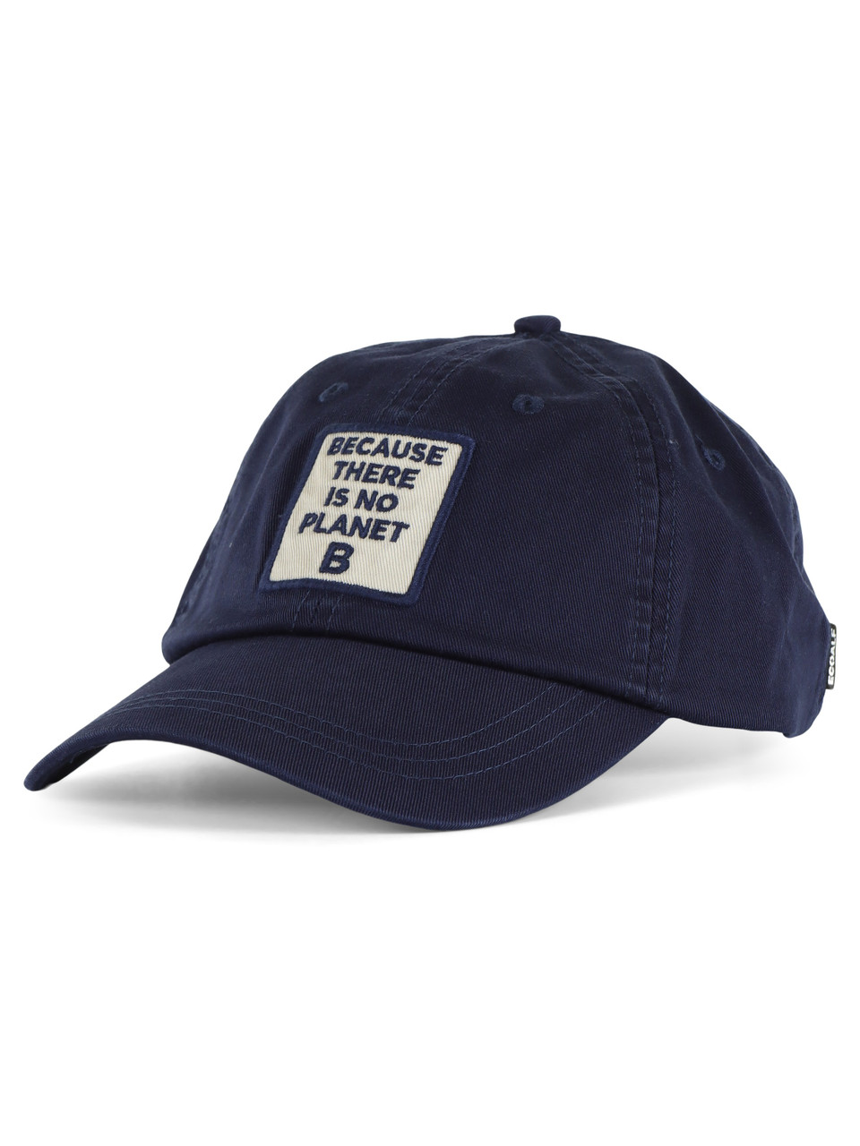 BLU | Cappello in cotone con patch logo frontale