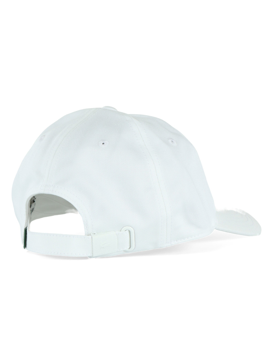 BIANCO | Cappellino in cotone con patch logo frontale