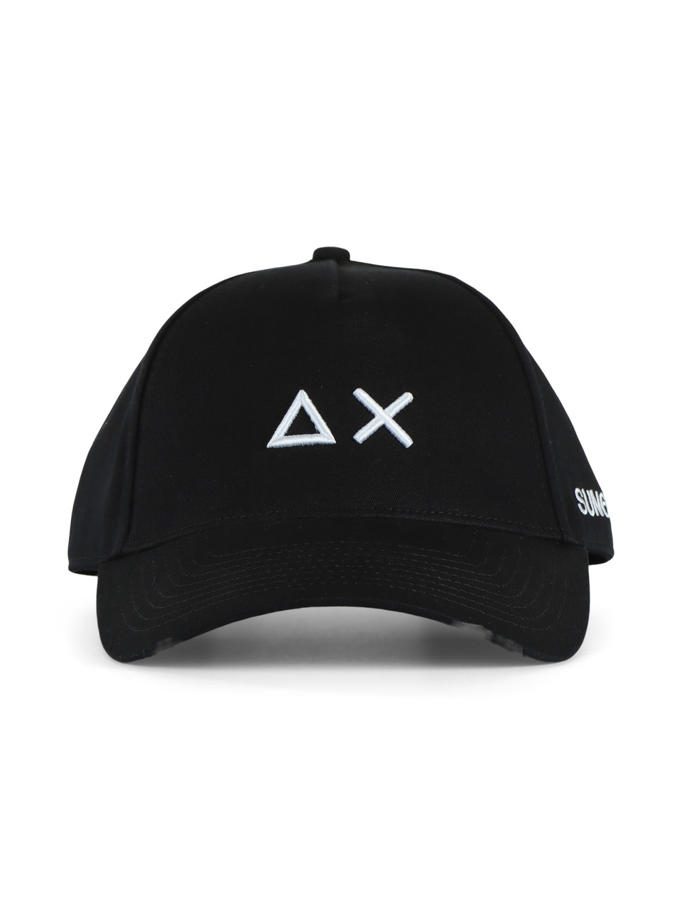 NERO | Cappellino in cotone con ricamo logo