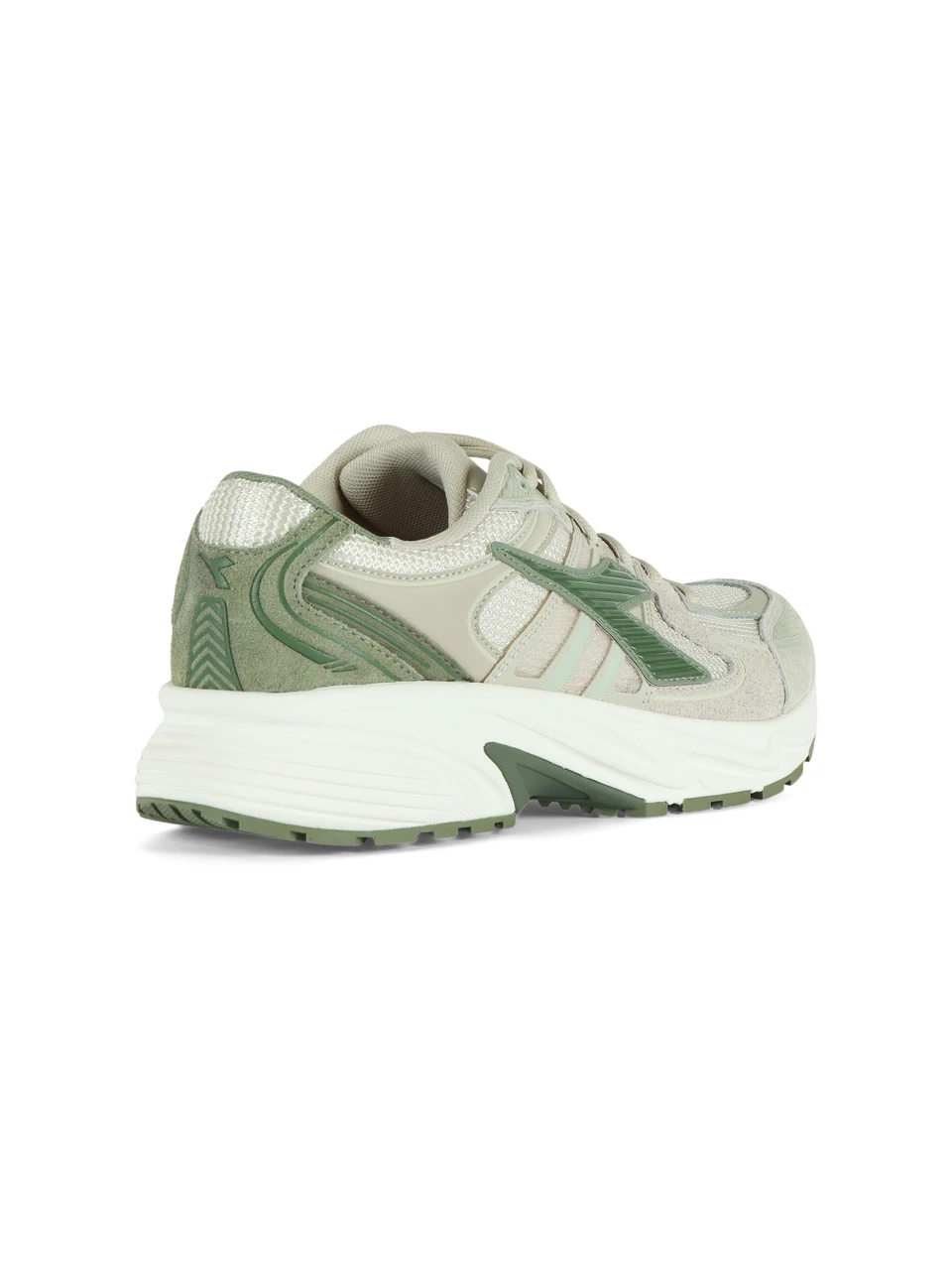 VERDE | Sneakers chunky MYTHOS STAR in pelle e tessuto