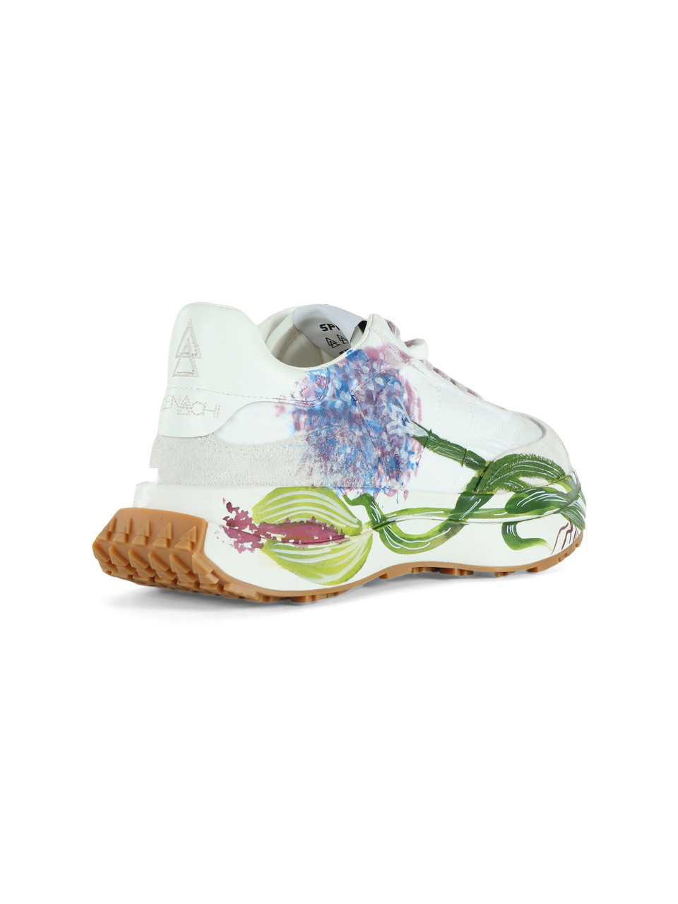 BIANCO | Sneakers SPACE in pelle e tessuto