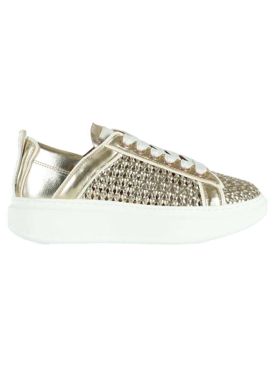 ORO | Sneakers WEMBLEY in pelle intrecciata