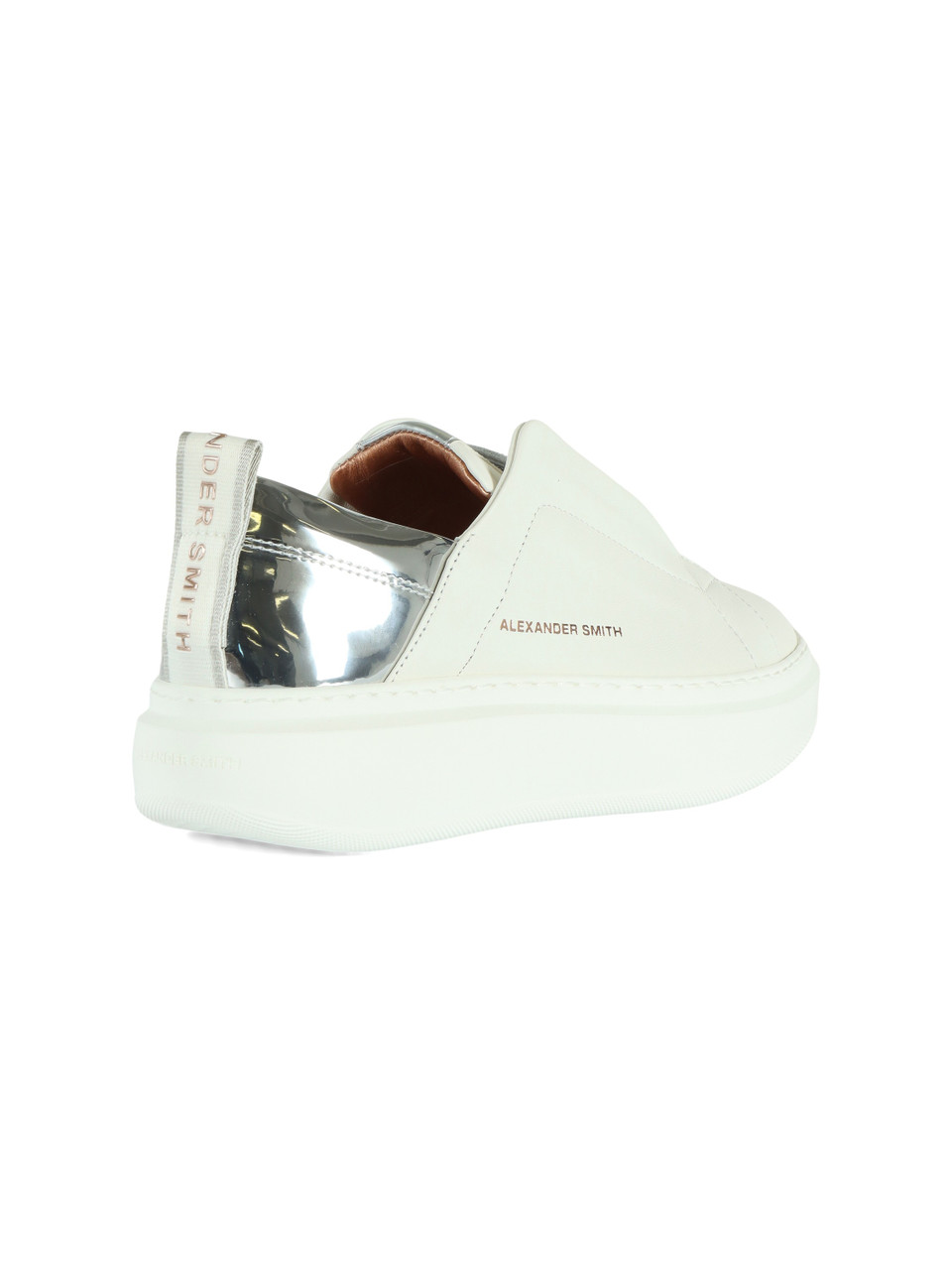 ARGENTO | Sneakers slip on WEMBLEY in pelle