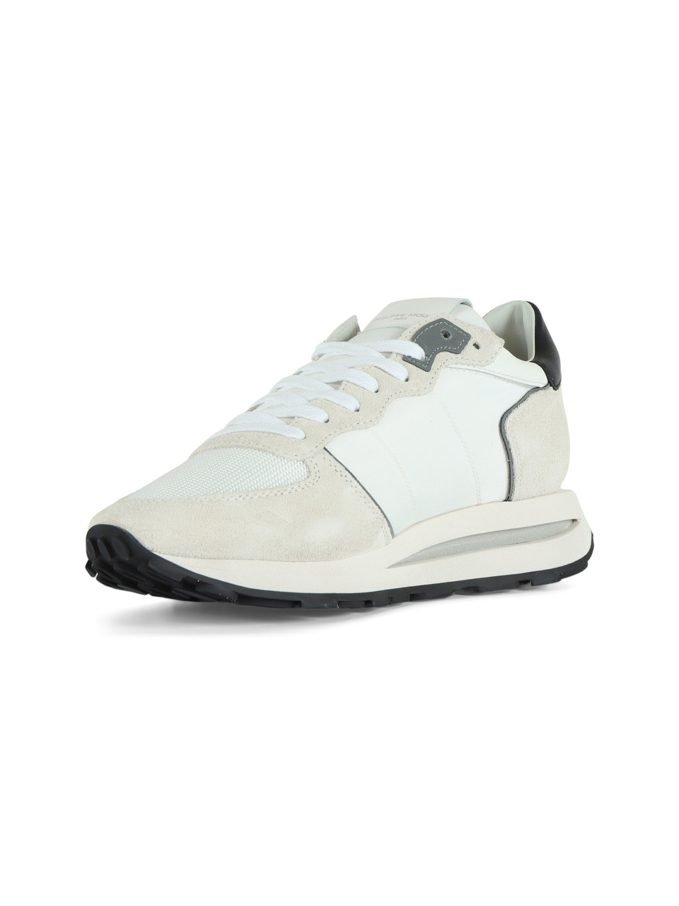 BIANCO | Sneakers in pelle e tessuto TROPEZ HAUTE LOW