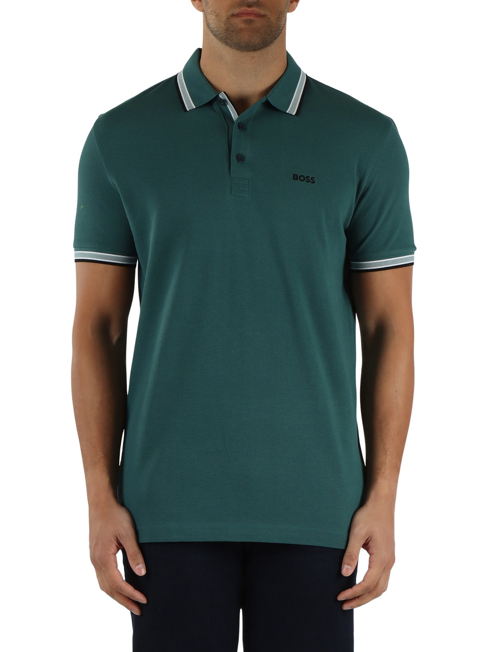 VERDE | Polo regular fit in cotone piquet