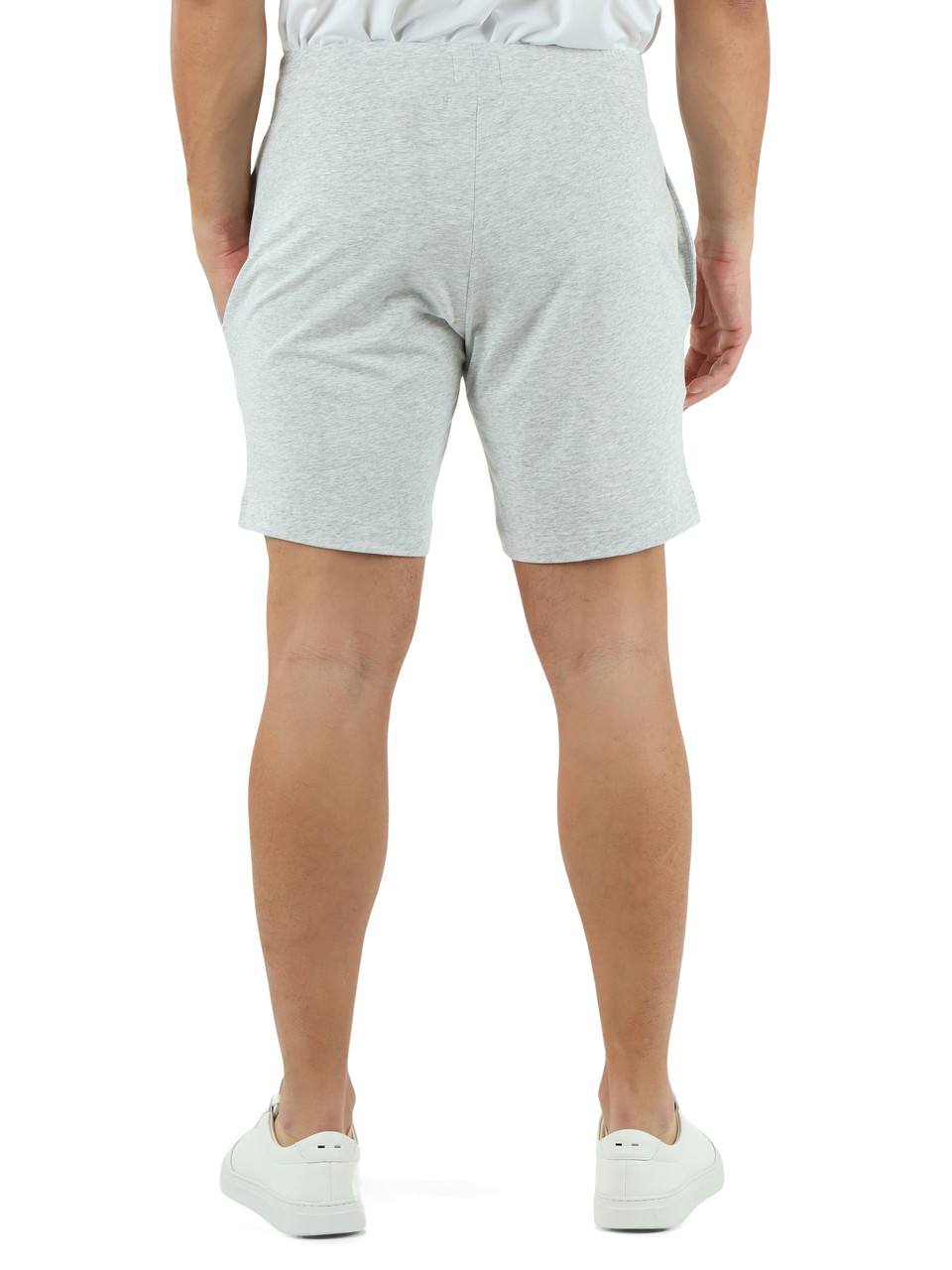 GRIGIO | BODYWEAR: Pantaloncini in cotone con stampa logo