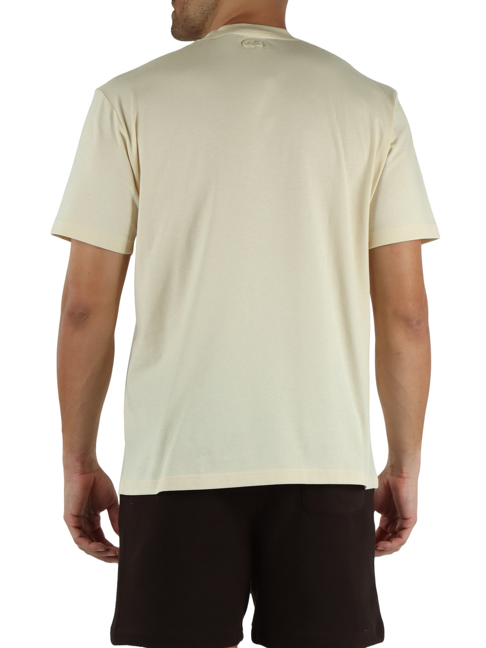 CREMA | T-shirt in cotone Classic fit con stampa logo