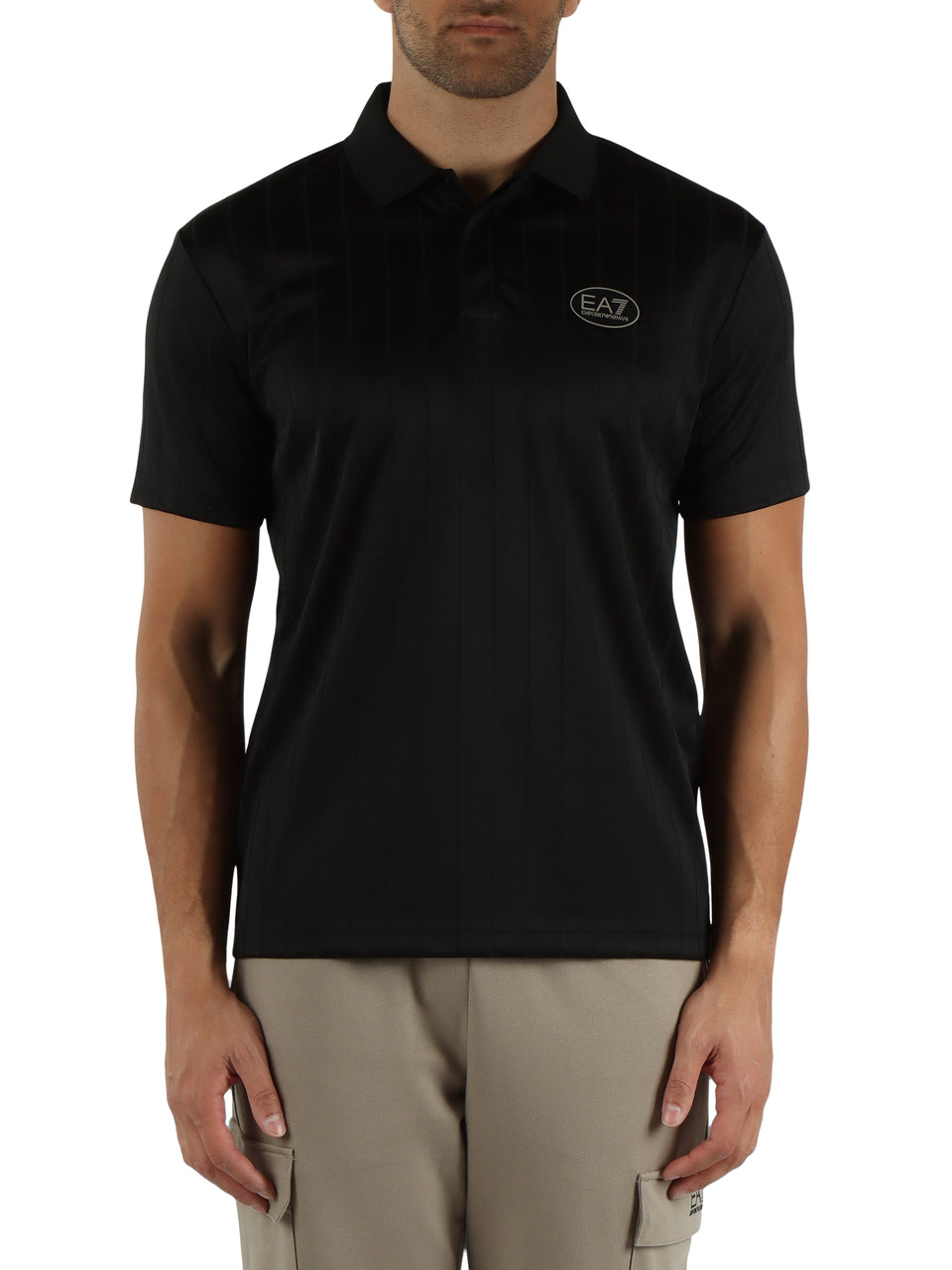 NERO | Polo VENTUS 7 regular fit