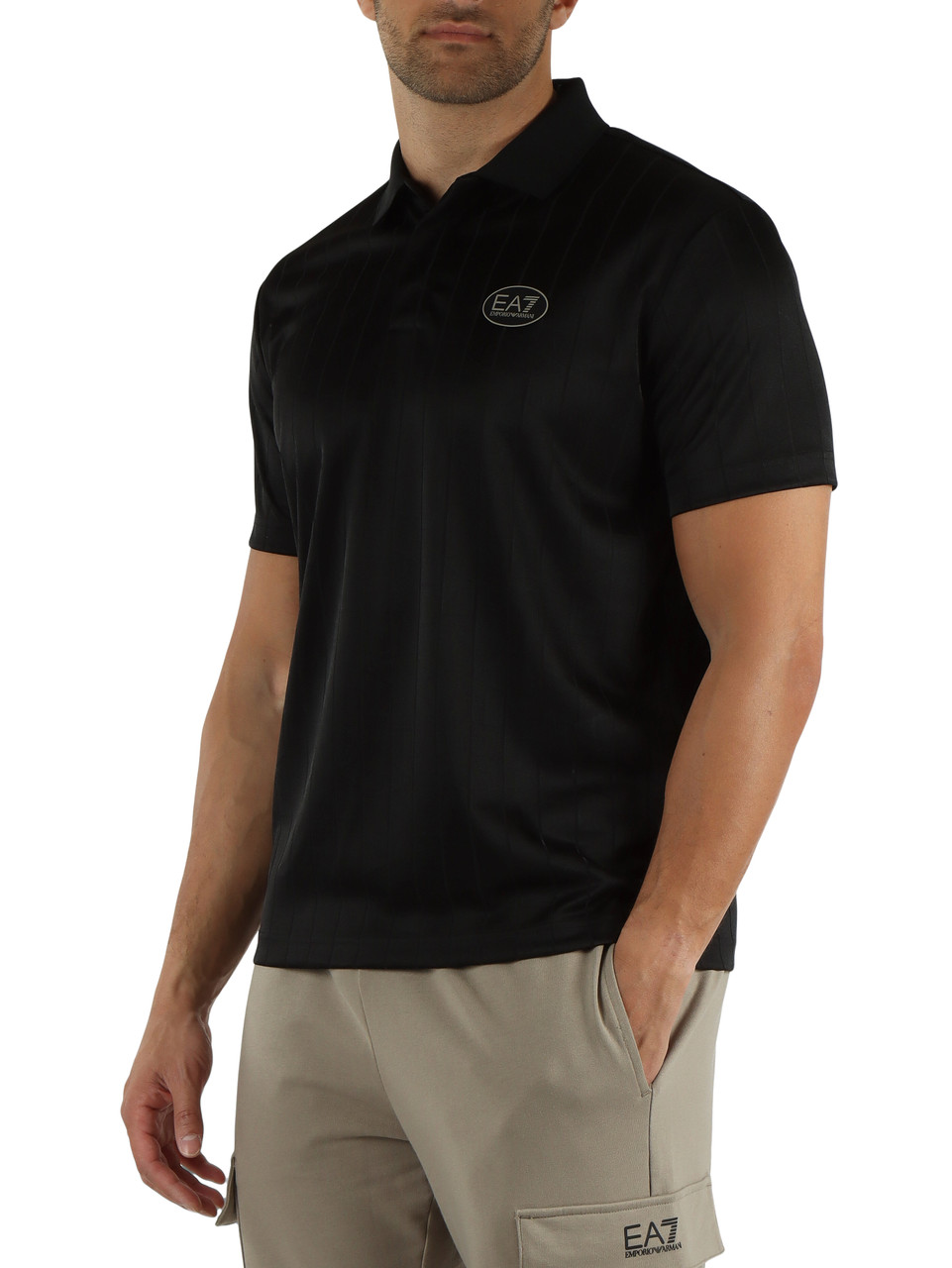 NERO | Polo VENTUS 7 regular fit