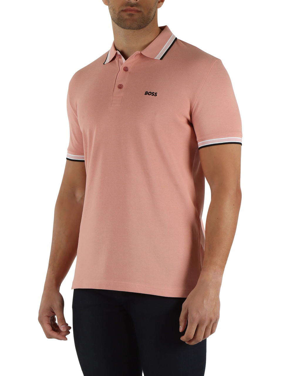 SALMONE | Polo regular fit in cotone piquet