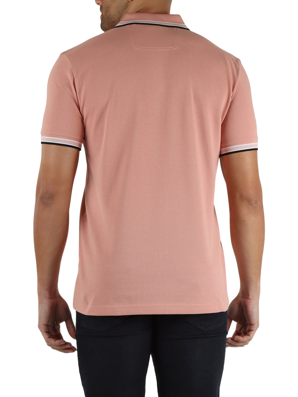 SALMONE | Polo regular fit in cotone piquet