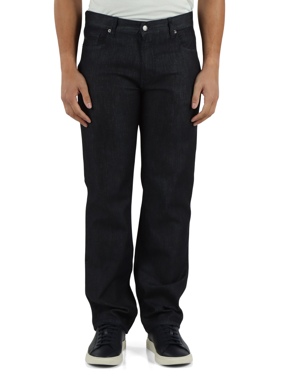 BLU SCURO | Pantalone jeans cinque tasche J76 Straight fit