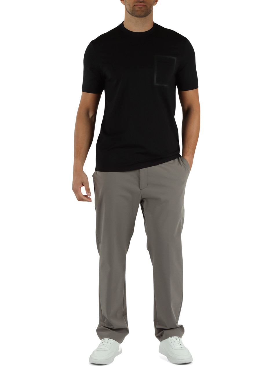 NERO | T-shirt POCKET Mixfiber