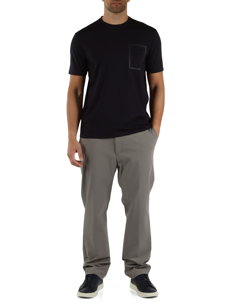 BLU SCURO | T-shirt POCKET Mixfiber