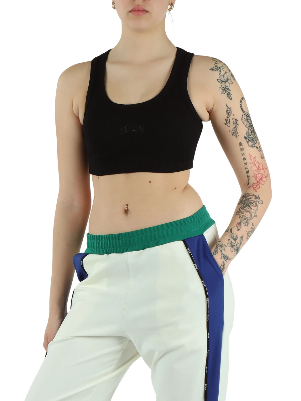 NERO | Mini top cropped Essentials a costine