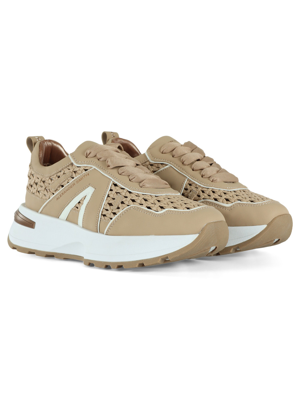 BEIGE | Sneakers LIVERPOOL in pelle ed ecopelle