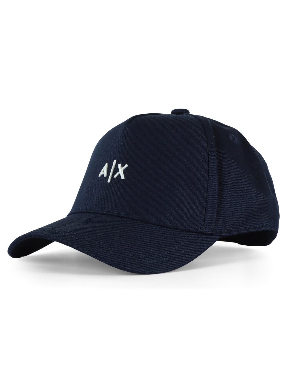 BLU SCURO | Cappello in cotone con ricamo logo frontale
