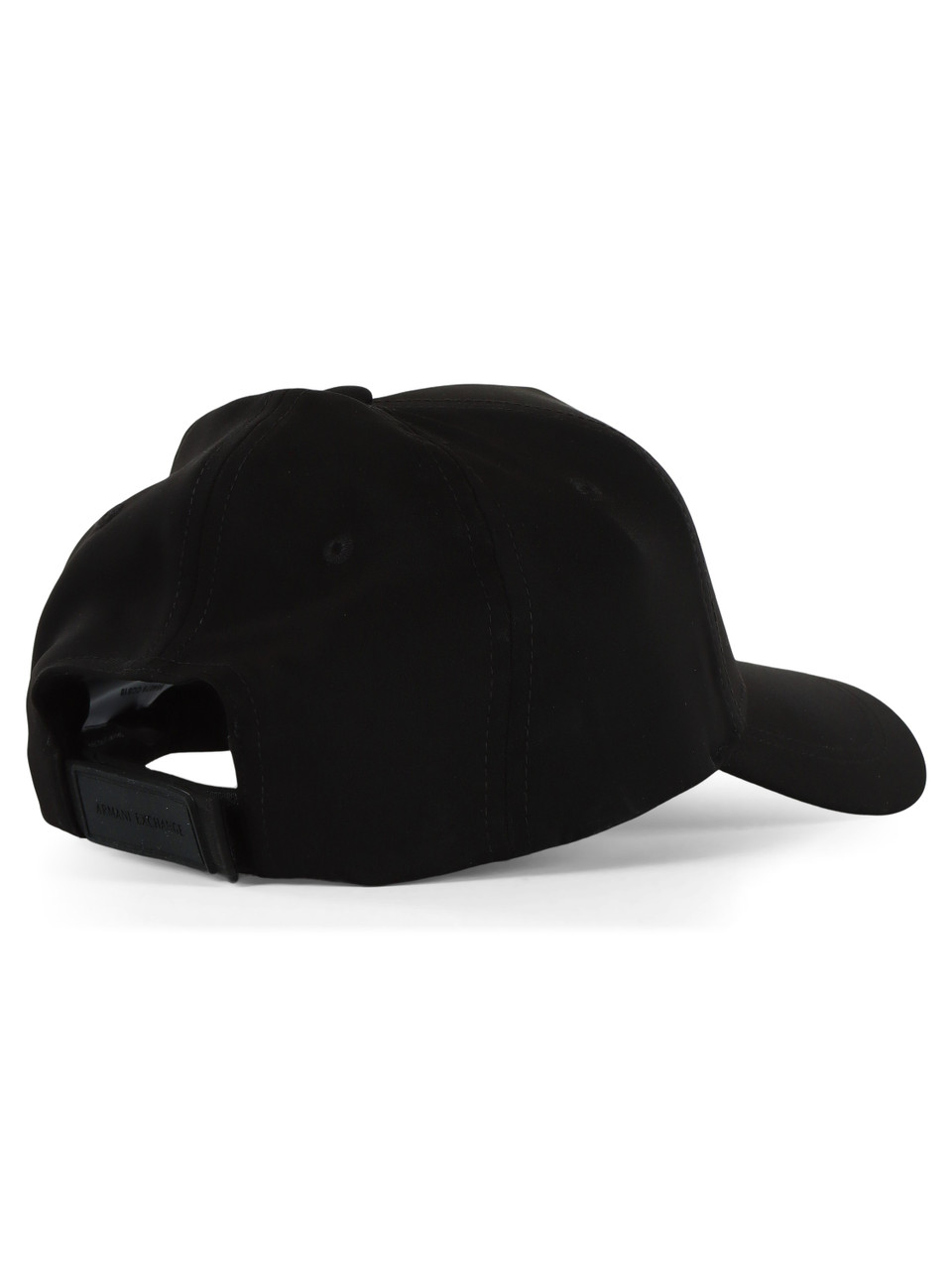 NERO | Cappello in tessuto stretch con logo a rilievo