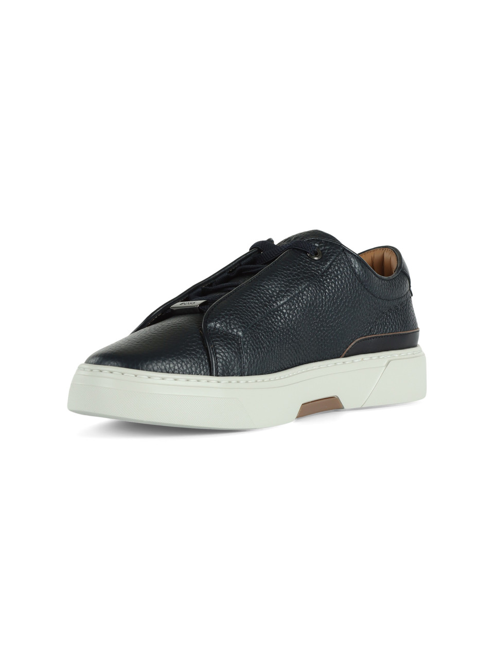 BLU SCURO | Sneakers in pelle martellata GARY
