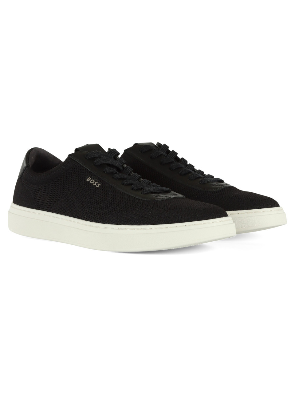 NERO | Sneakers in pelle e tessuto KIERAN