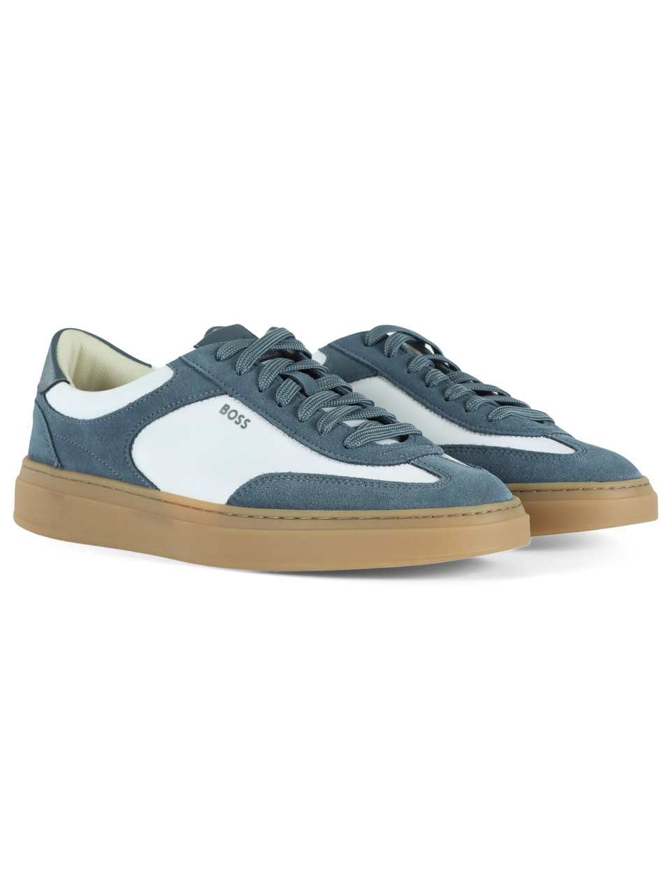 BLU | Sneakers KIERAN in pelle e tessuto