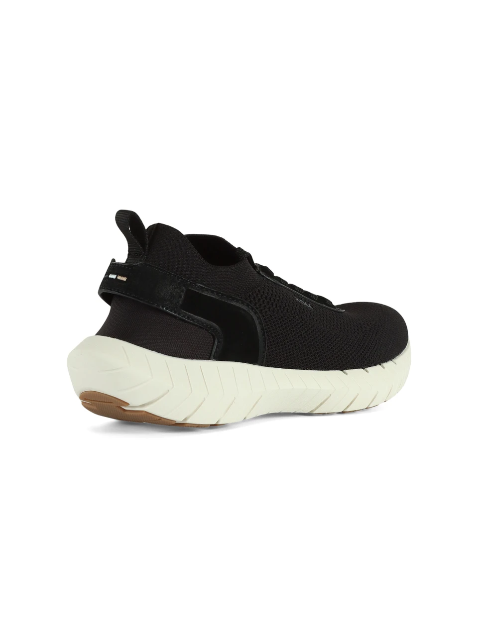 BIANCO/NERO | Sneakers in pelle e tessuto BOSS MOTION