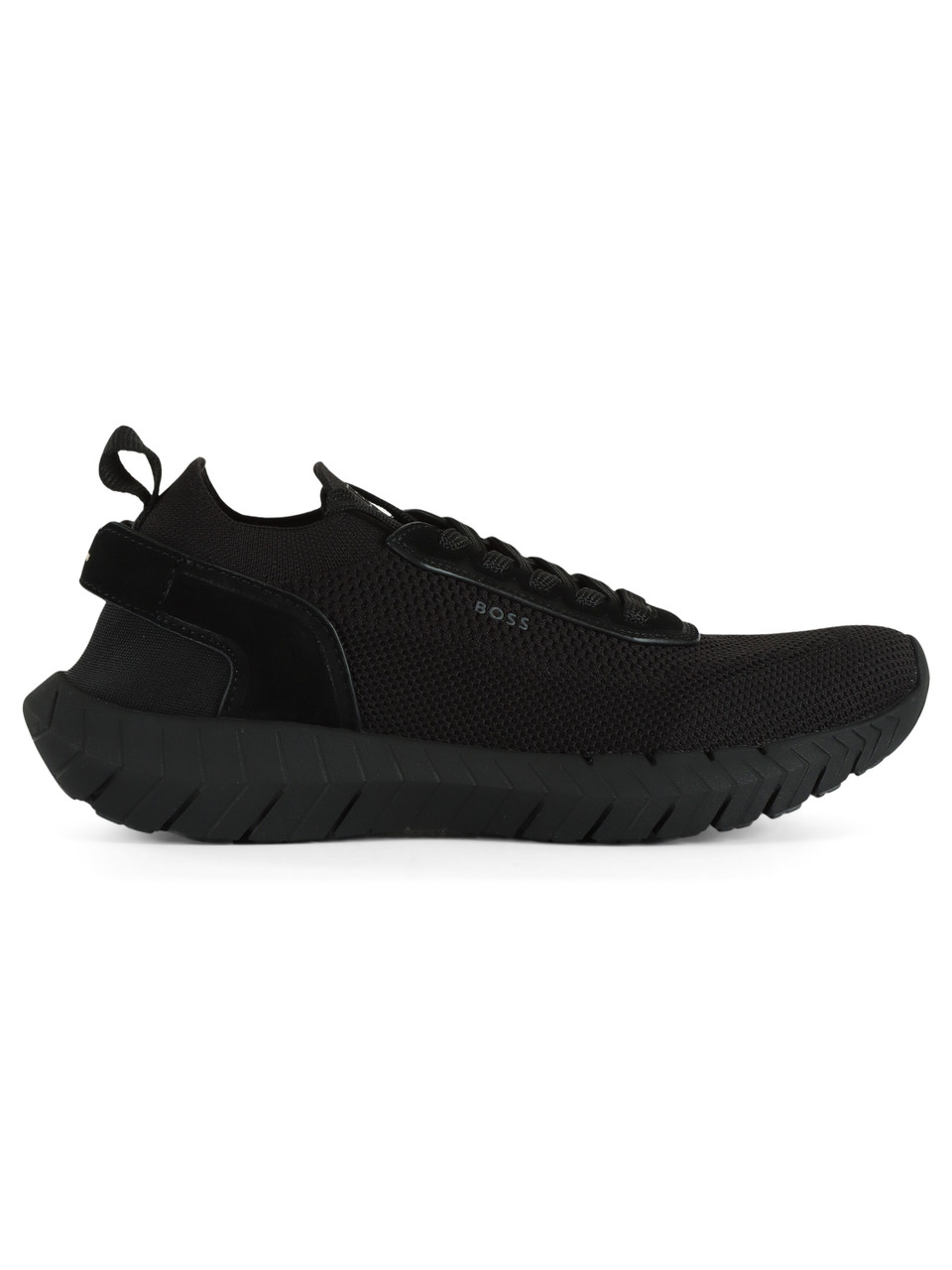NERO | Sneakers in pelle e tessuto BOSS MOTION