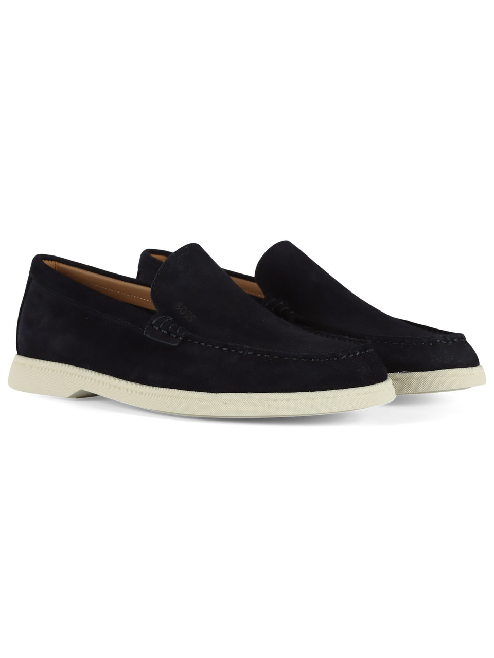 BLAU | SIENNE Wildleder-Mokassins