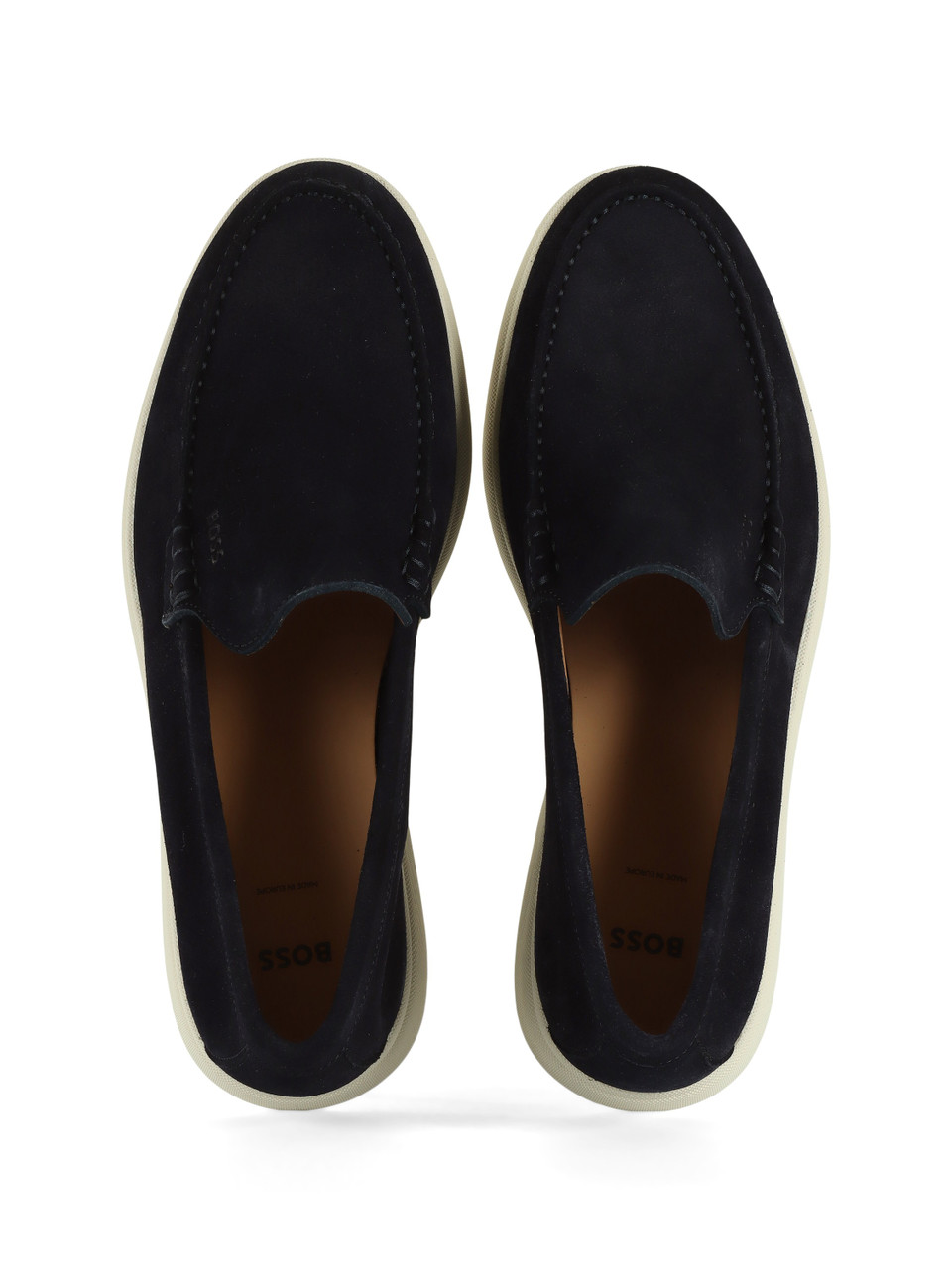 BLAU | SIENNE Wildleder-Mokassins