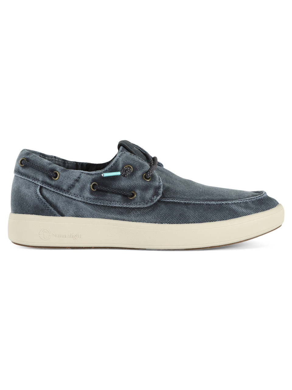 BLU | Scarpe da barca in cotone biologico