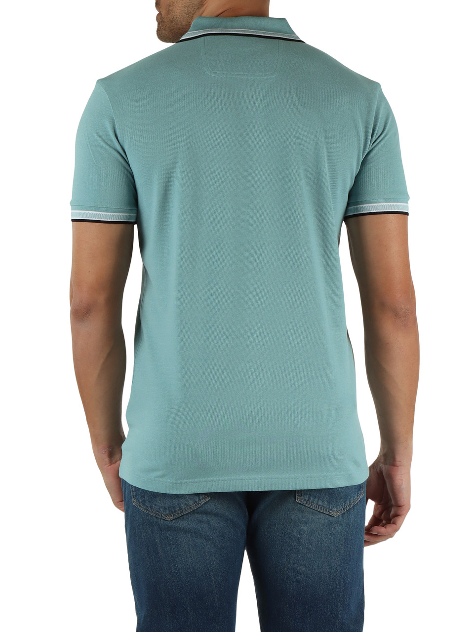VERDE ACQUA | Polo regular fit in cotone piquet