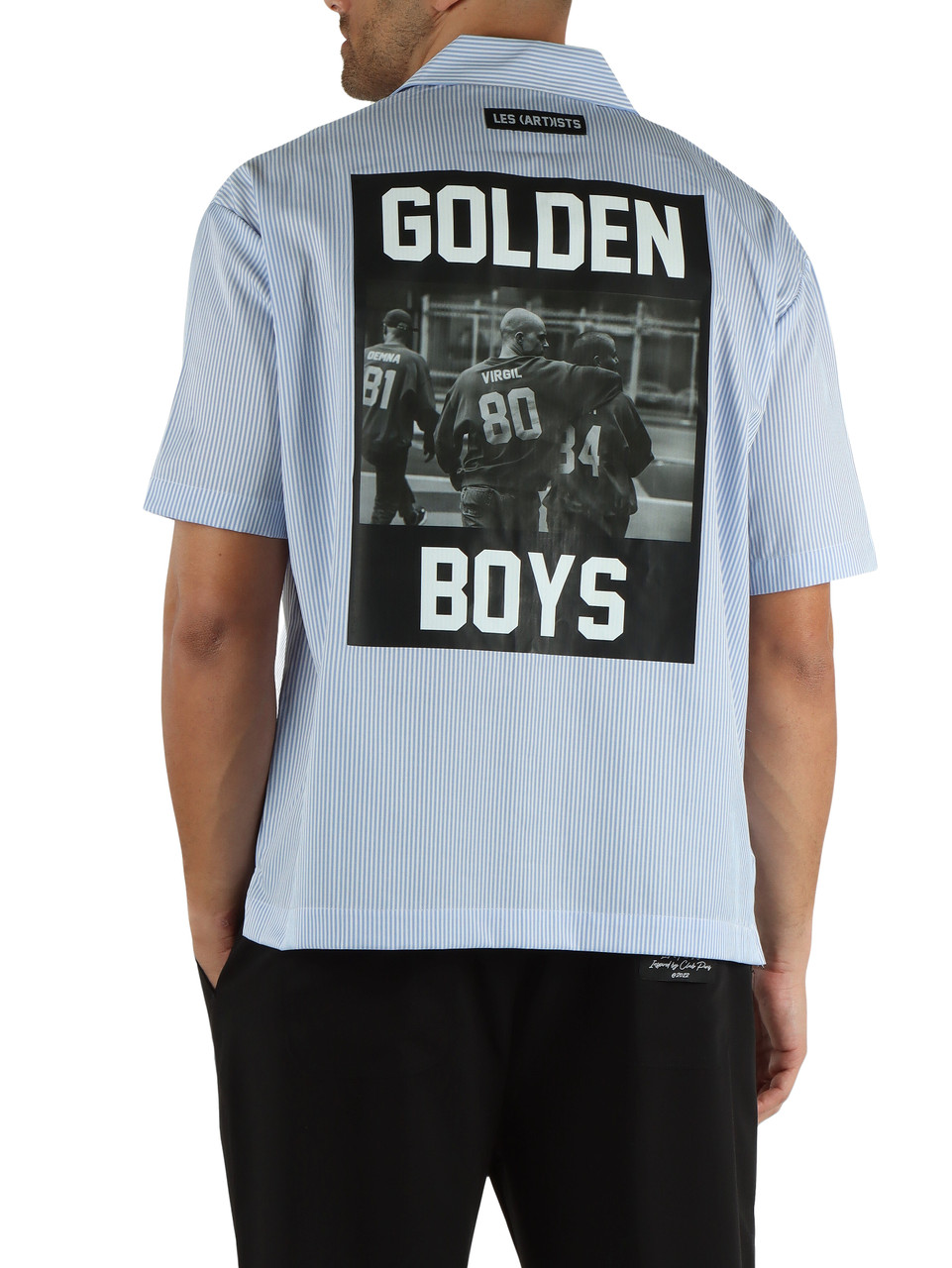 AZZURRO | Camicia manica corta GOLDEN BOY