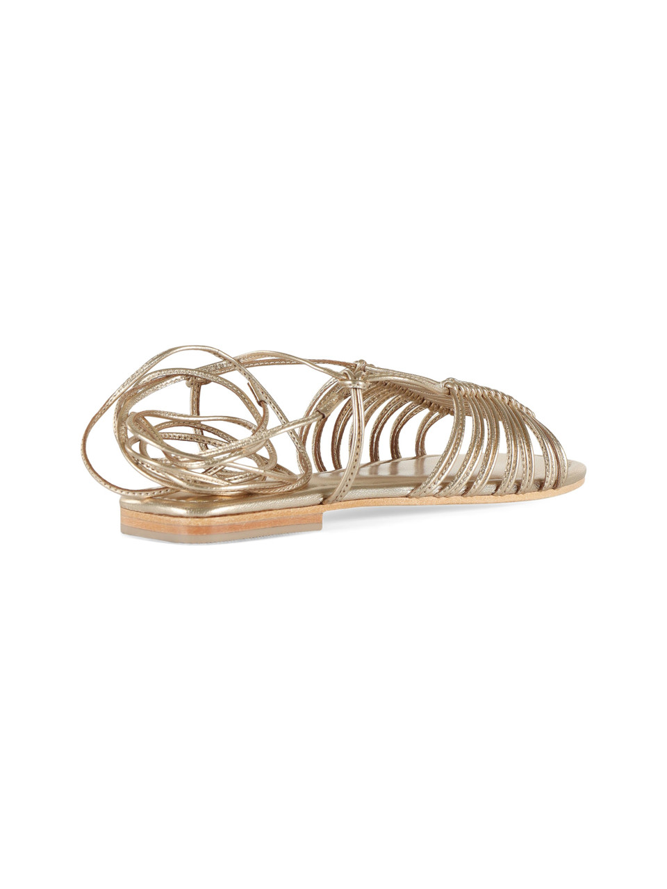 ORO | Sandali in pelle laminata 8202