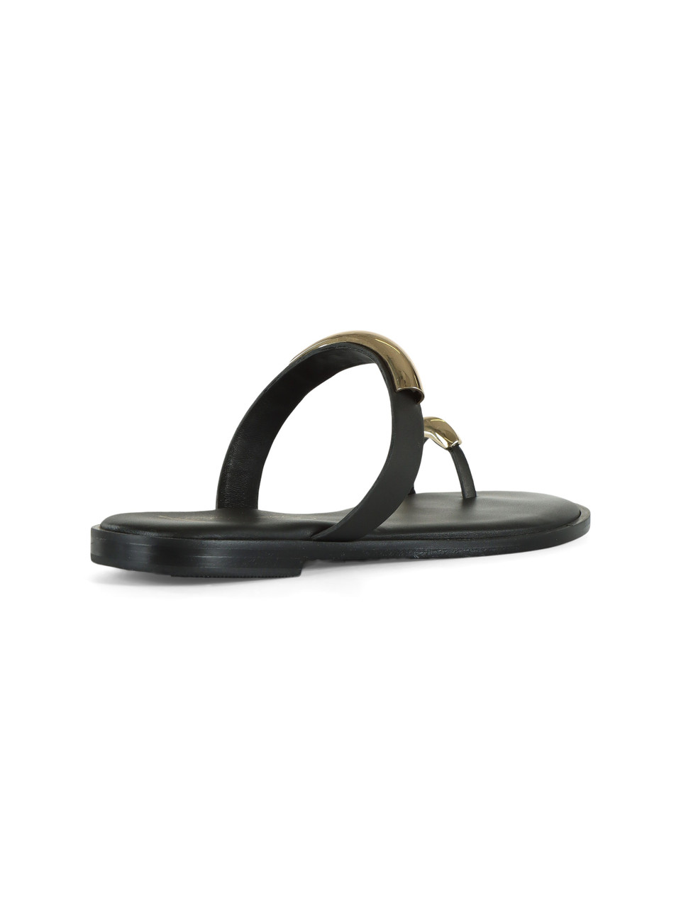 NERO | Sandali infradito in pelle 8563